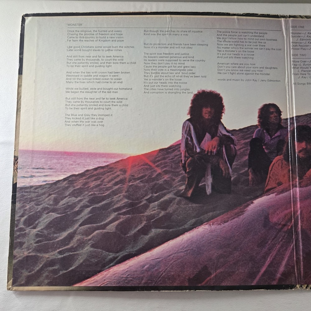 Steppenwolf Monster Dunhill Records Record LP Vinyl DS-50066 VG Tested Gatefold - Picture 8 of 14